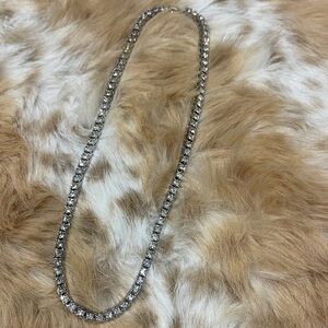 🌟Gorgeous Silver tennis Necklace